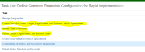 Oracle e learning: Rapid implementation in Oracle Fusion-How to create