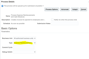 oracle fusion expenses invalid assignment