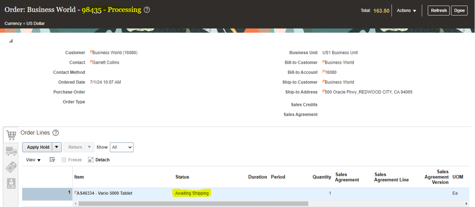 Order to Cash Cycle in Oracle Fusion SCM Cloud (O2C) - My Techno Journal