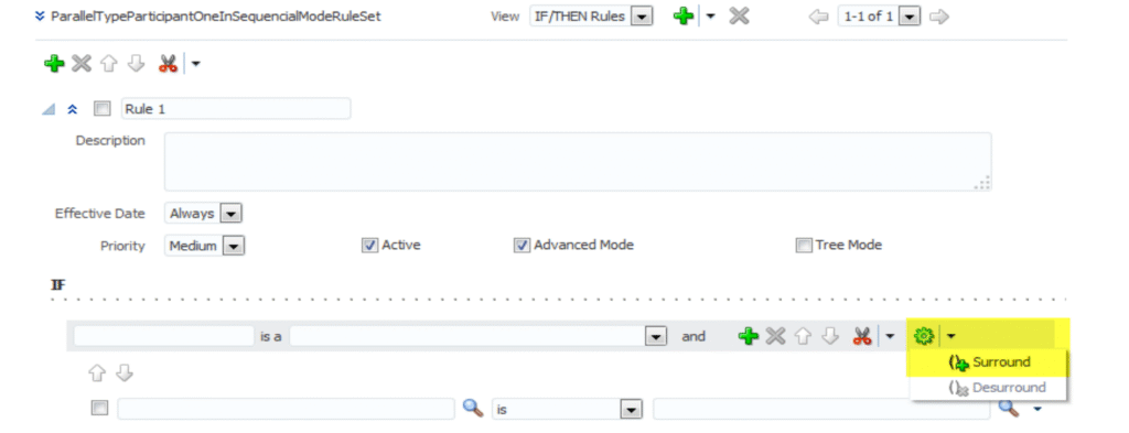 Invouce Approvals rule in advanced mode .Aggregte functionality in BPM