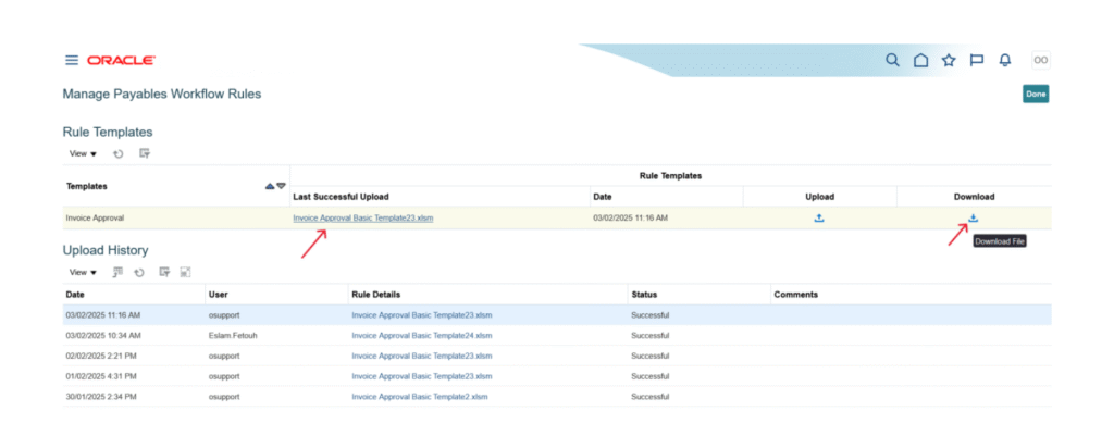 Invoice Approval in Oracle Fusion BPM