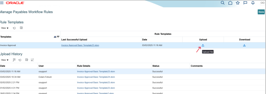 Invoice Approval in Oracle Fusion