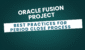 Oracle Fusion Project-Best Practices for Period Close Process