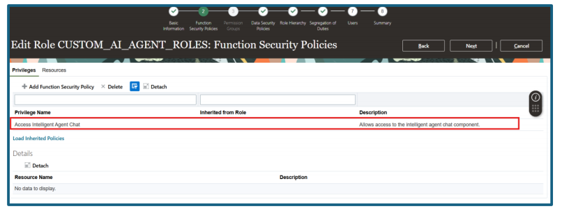 AI Agent in oracle fusion