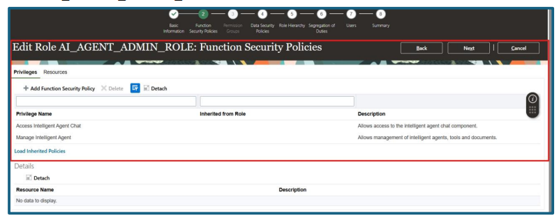 AI Agent in oracle fusion