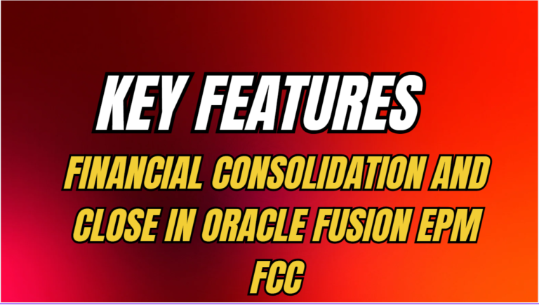 Financial consolidation and close